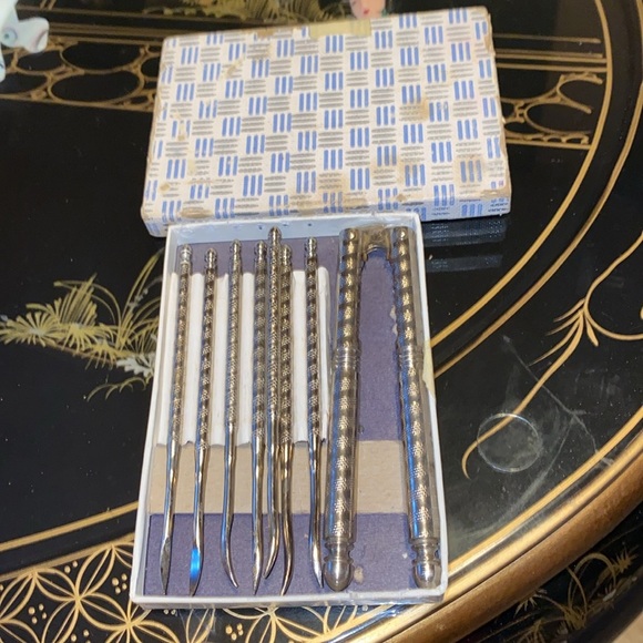 Vintage Nut Cracker and Picks - Picture 3 of 3